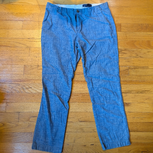 Gap Blue Chino Pants - Picture 1 of 5
